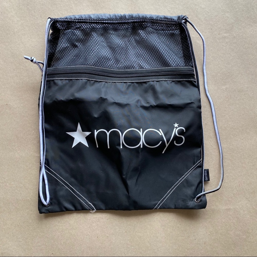 Macy’s Drawstring Backpack Lightweight - image 1